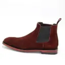 BOTIN CHELSEA FRANCES GAMUZA CAFE